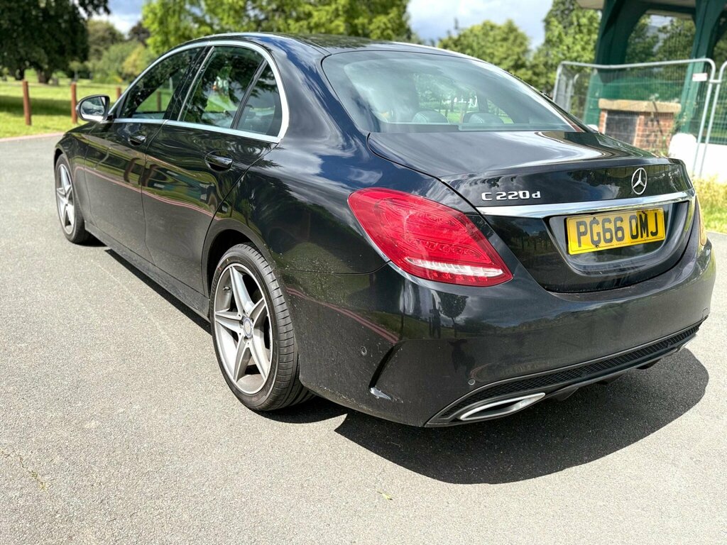 Mercedes-Benz C Class 2.1 C220d Amg Line G-tronic Euro 6 Ss Black #4