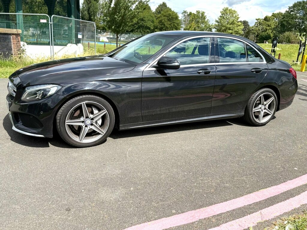 Mercedes-Benz C Class 2.1 C220d Amg Line G-tronic Euro 6 Ss Black #5