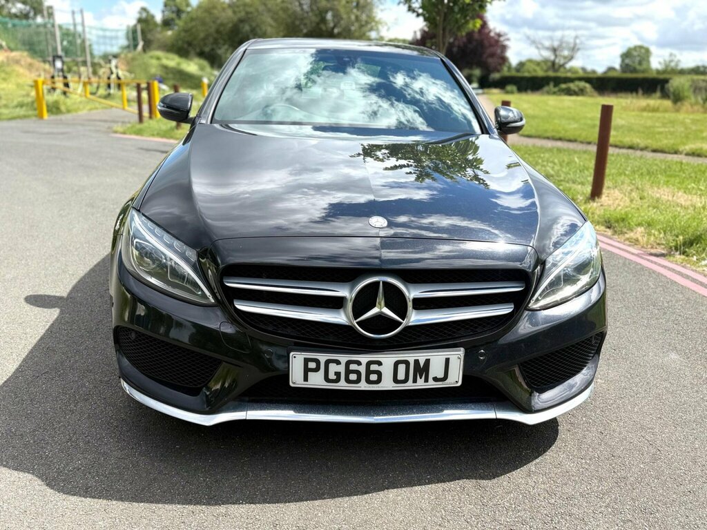 Mercedes-Benz C Class 2.1 C220d Amg Line G-tronic Euro 6 Ss Black #2