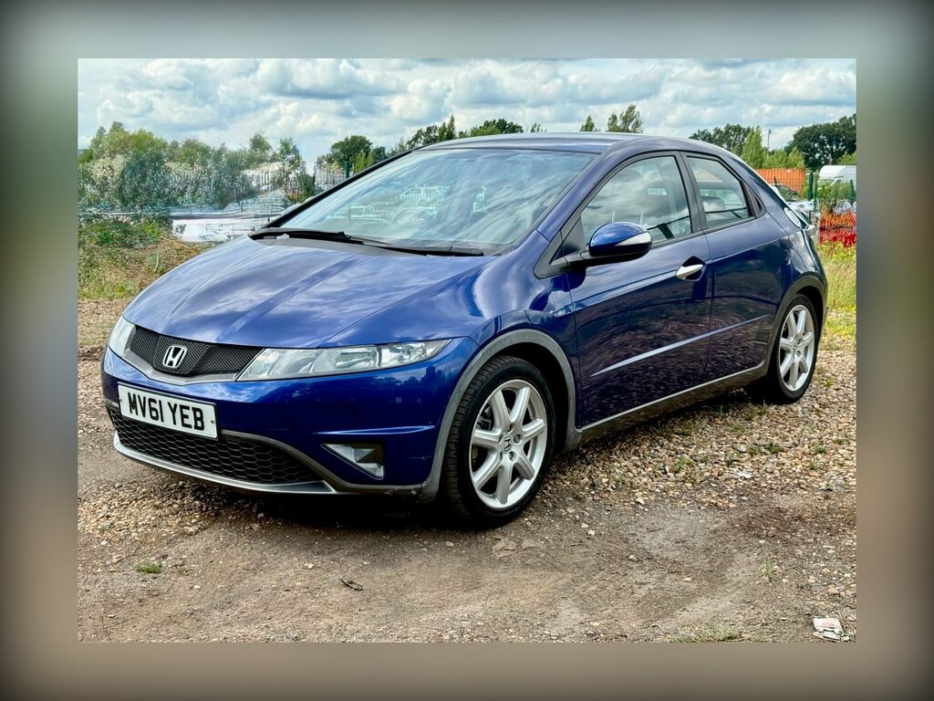 Honda Civic 1.8 I-vtec Se Blue #3