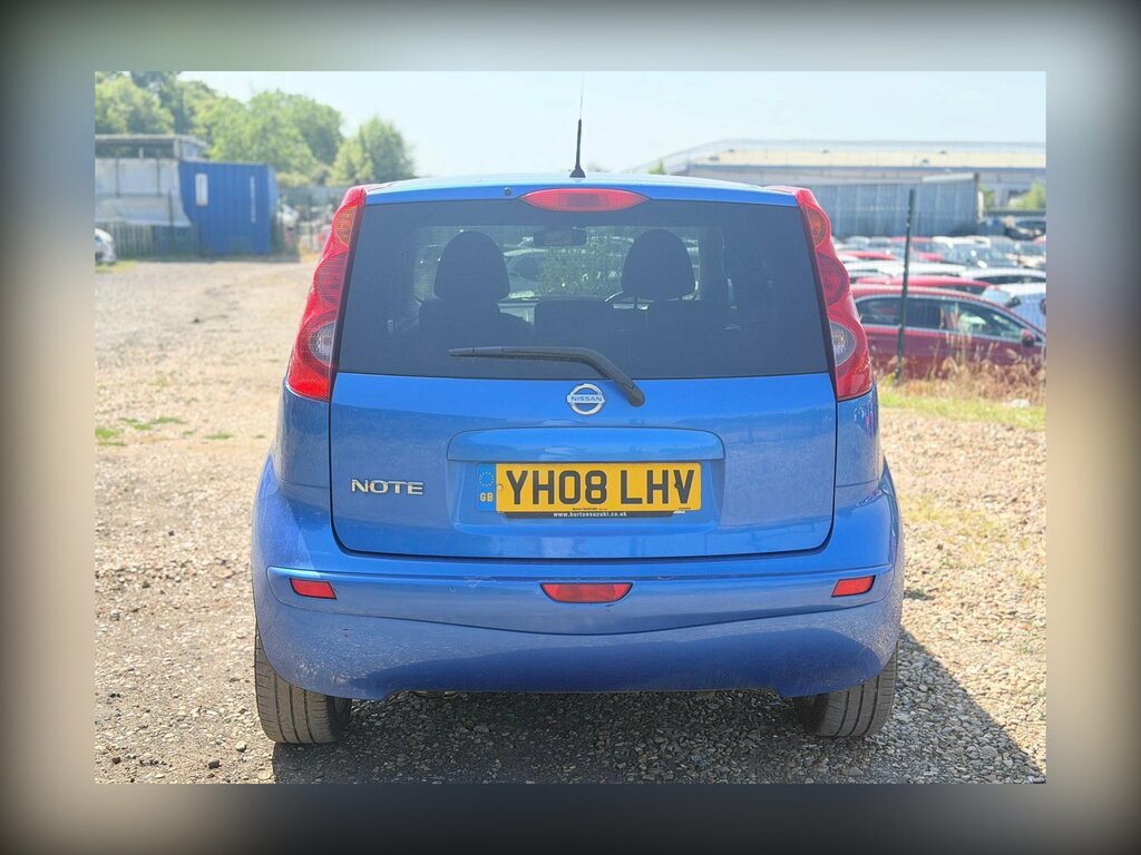 Nissan Note 1.6 16V Tekna Euro 4 Blue #6