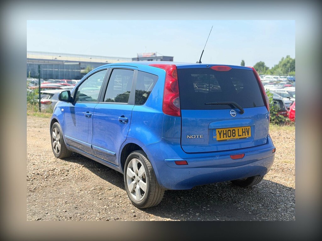 Nissan Note 1.6 16V Tekna Euro 4 Blue #4