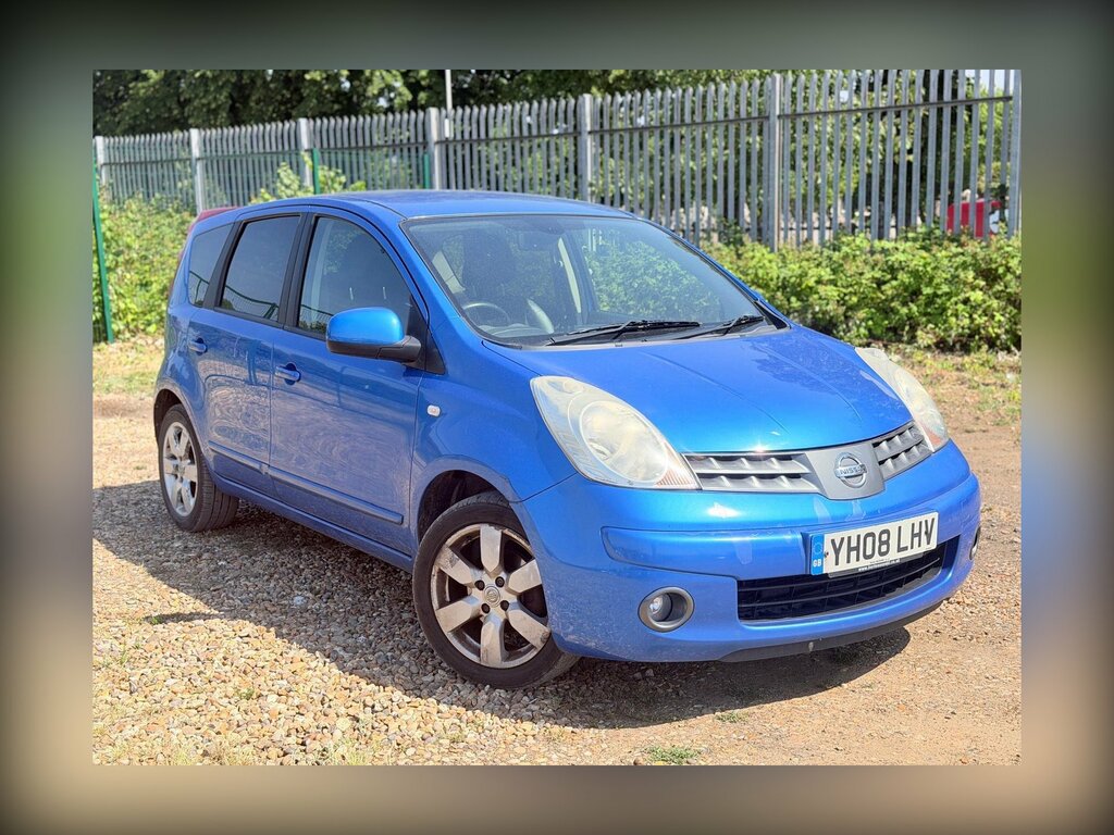 Nissan Note 1.6 16V Tekna Euro 4 Blue