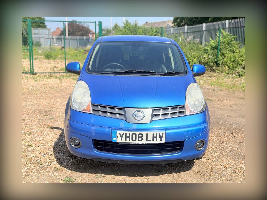 Nissan Note 1.6 16V Tekna Euro 4 Blue #2