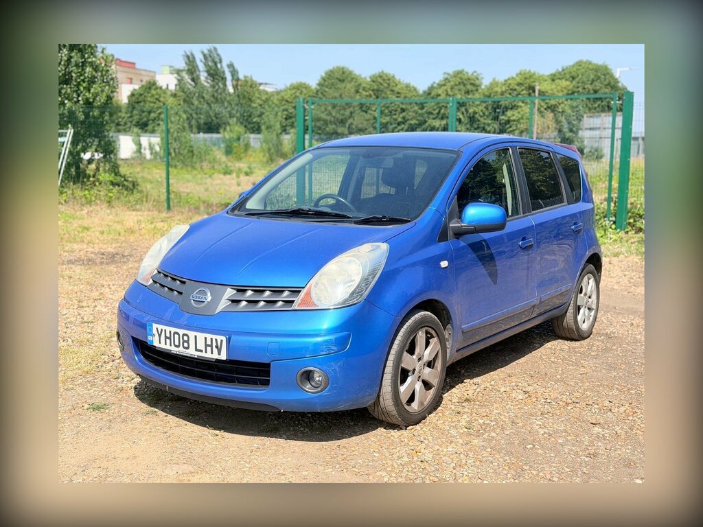 Nissan Note 1.6 16V Tekna Euro 4 Blue #3