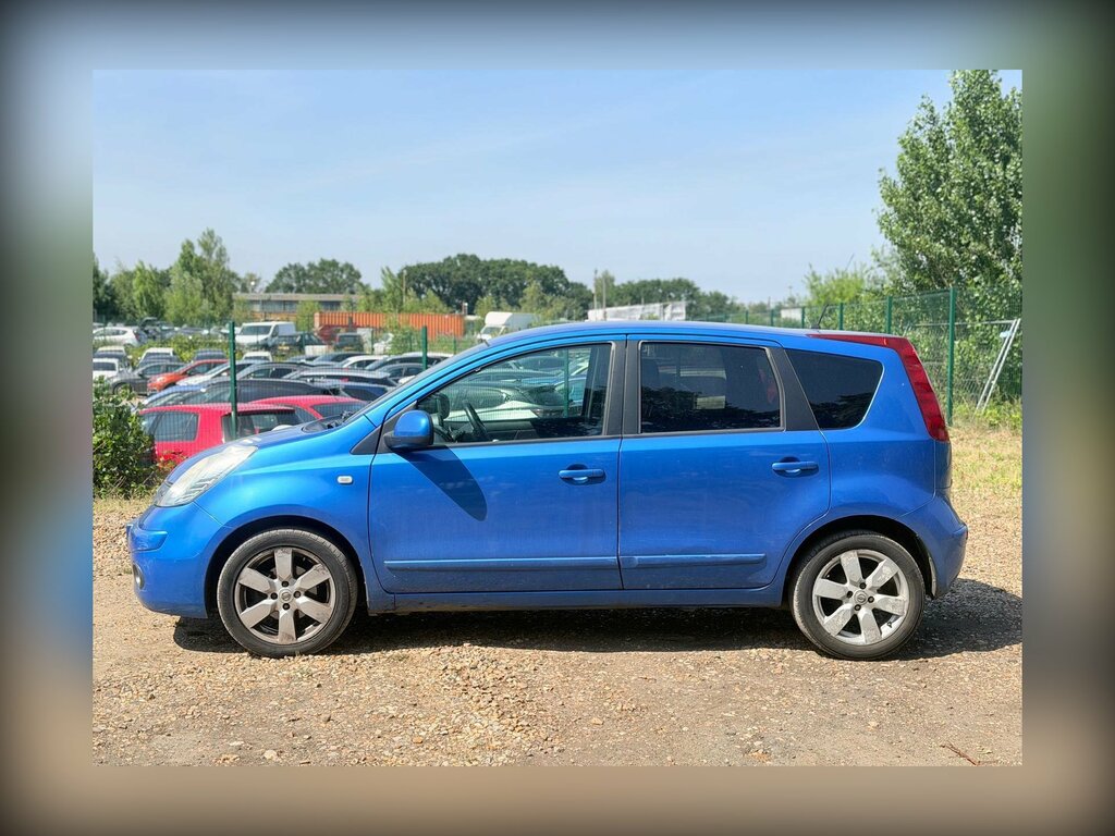 Nissan Note 1.6 16V Tekna Euro 4 Blue #5
