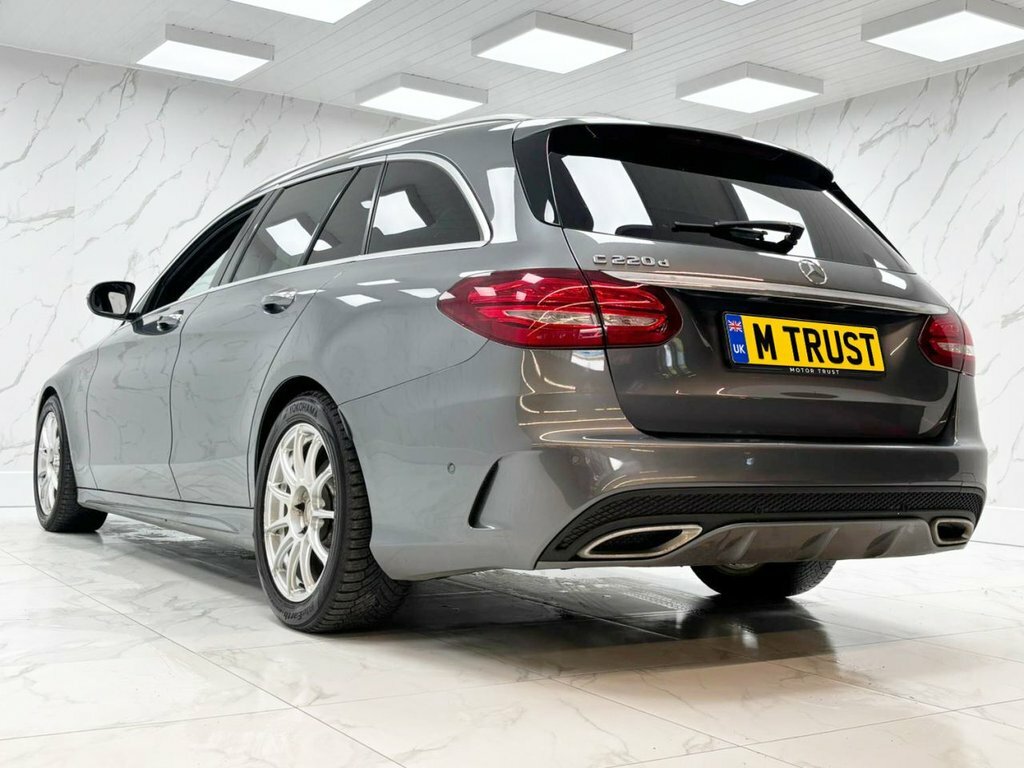 Mercedes-Benz C Class 2L Amg Line BN17YJW Grey #6
