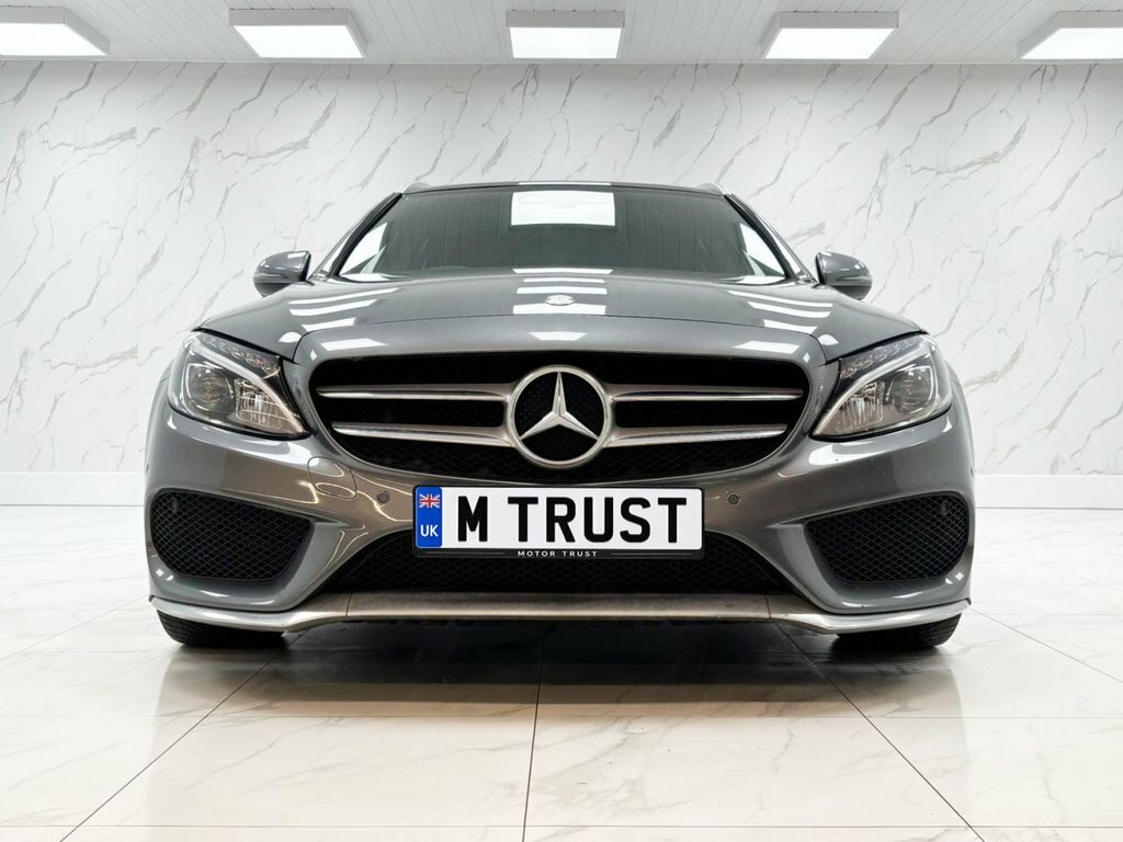 Mercedes-Benz C Class 2L Amg Line BN17YJW Grey #2