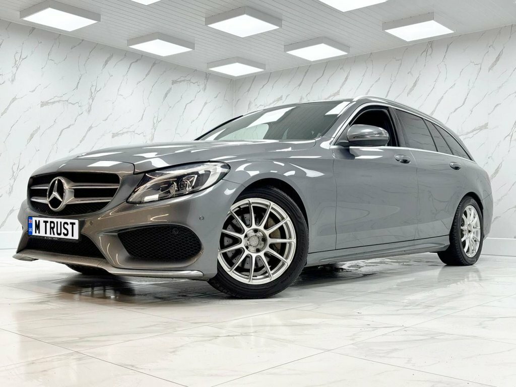Mercedes-Benz C Class 2L Amg Line BN17YJW Grey #4