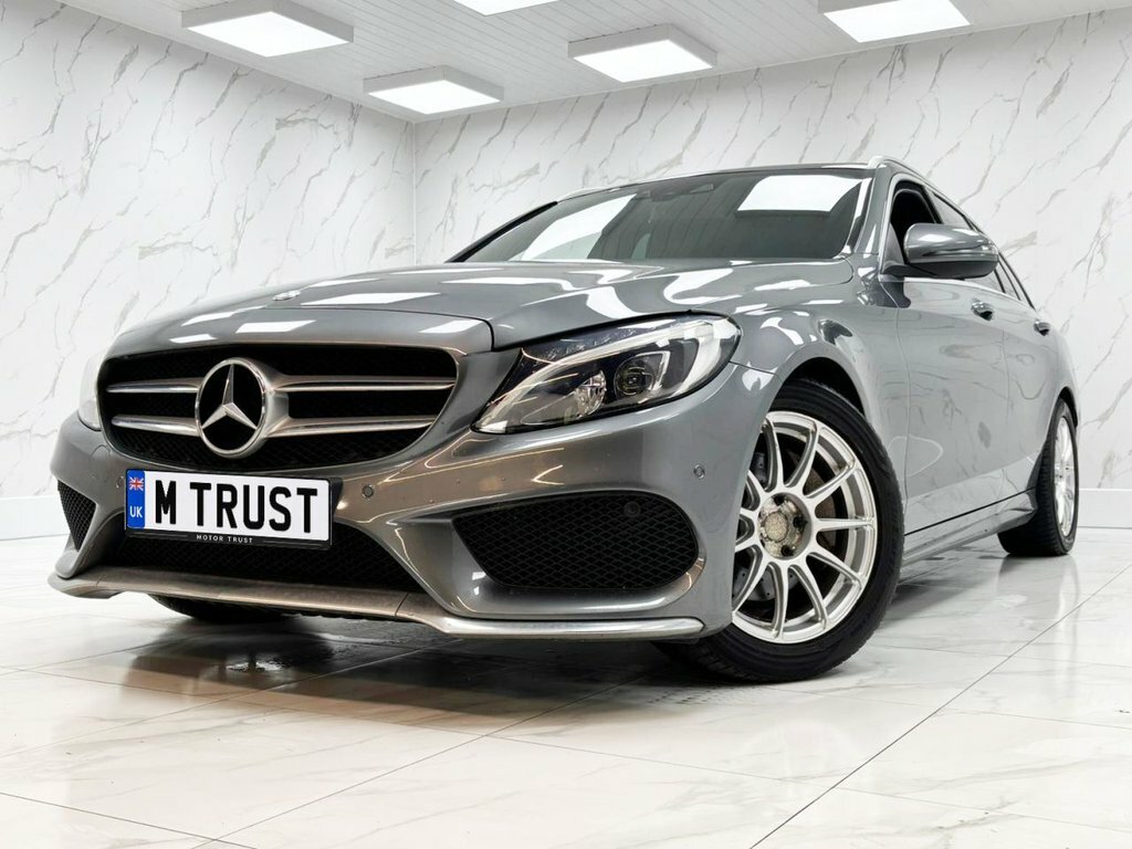 Mercedes-Benz C Class 2L Amg Line BN17YJW Grey #3