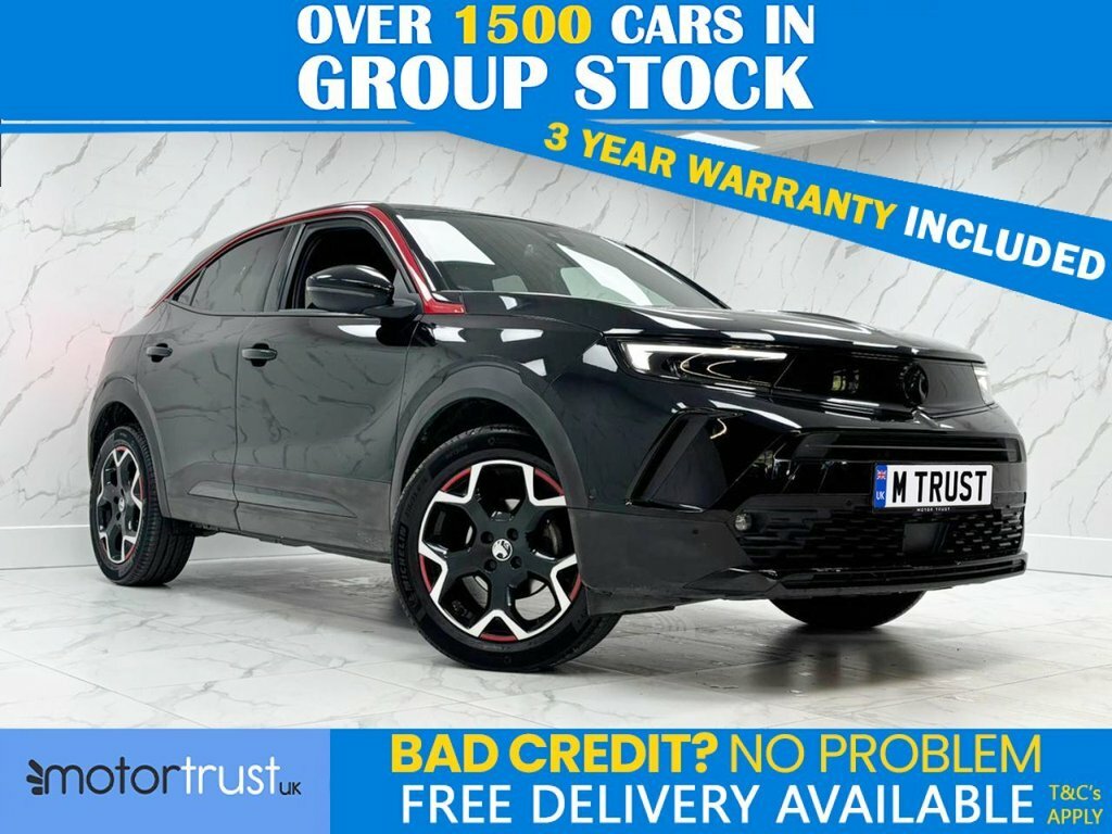 Vauxhall Mokka 1L Sri Nav Premium WF71SDY Black
