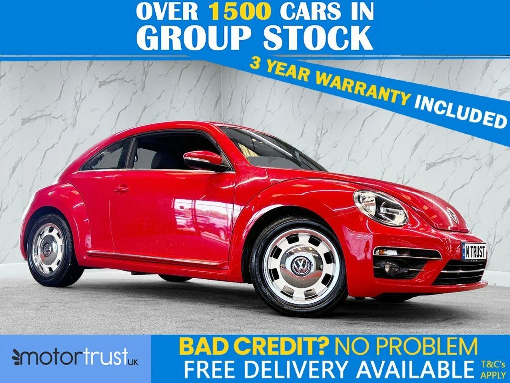 Volkswagen Beetle 1.2L Design Red