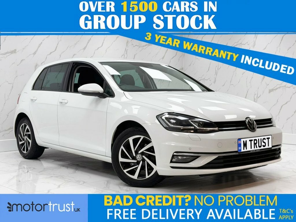 Volkswagen Golf 1L Match Edition White