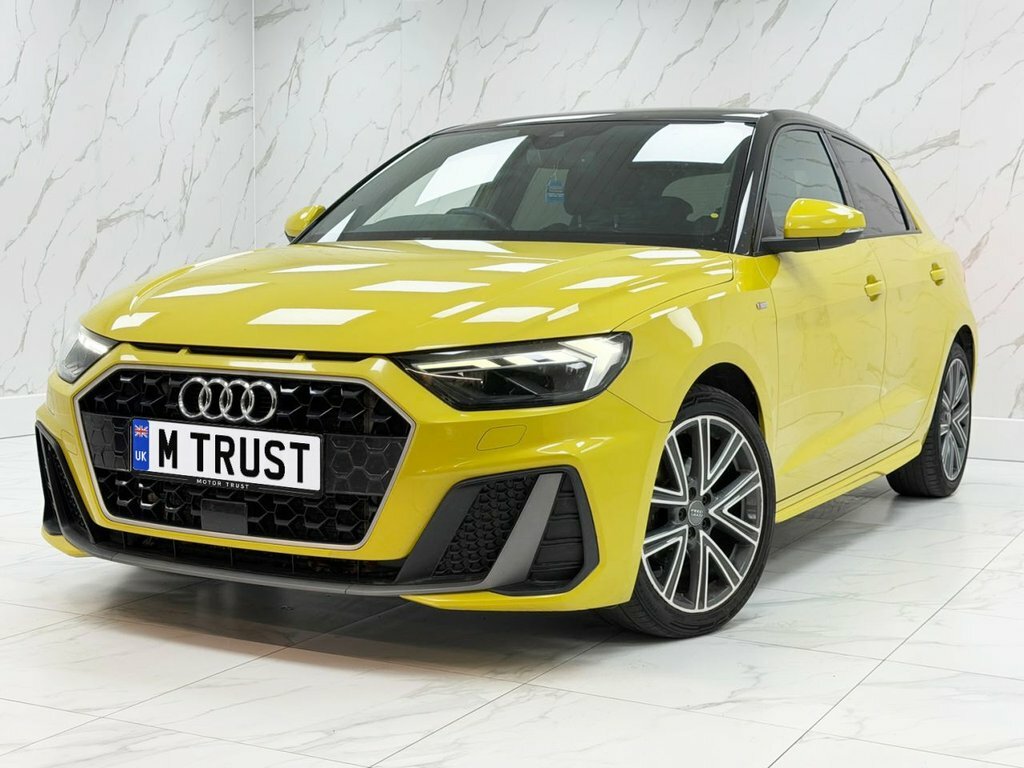 Audi A1 1L S Line CA19YYN Yellow #4