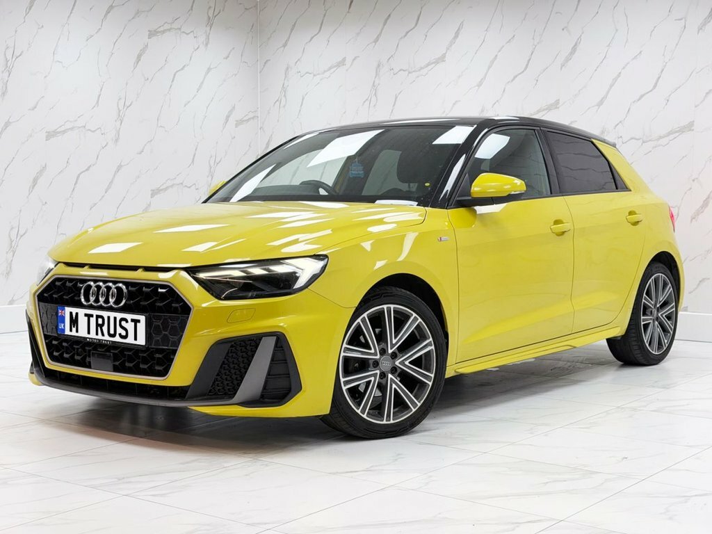 Audi A1 1L S Line CA19YYN Yellow #5