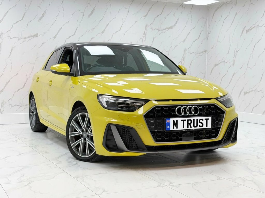 Audi A1 1L S Line CA19YYN Yellow #2
