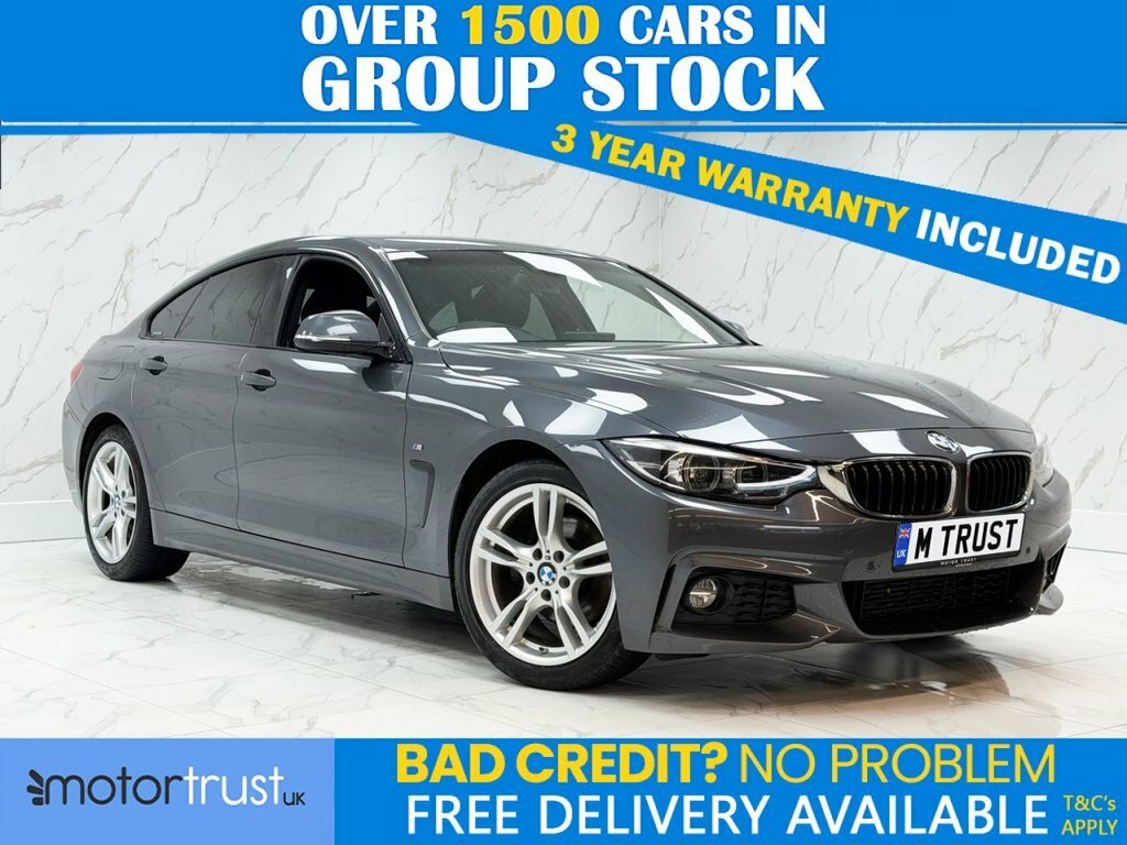 BMW 4 Series Gran Coupe 2L M Sport Grey