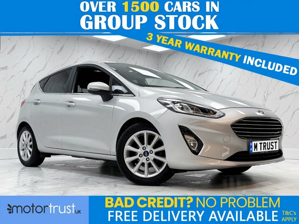 Ford Fiesta 1L Titanium Silver