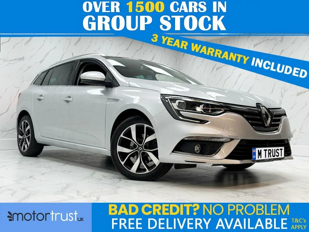 Renault Megane 1L Iconic LX69OVB Silver
