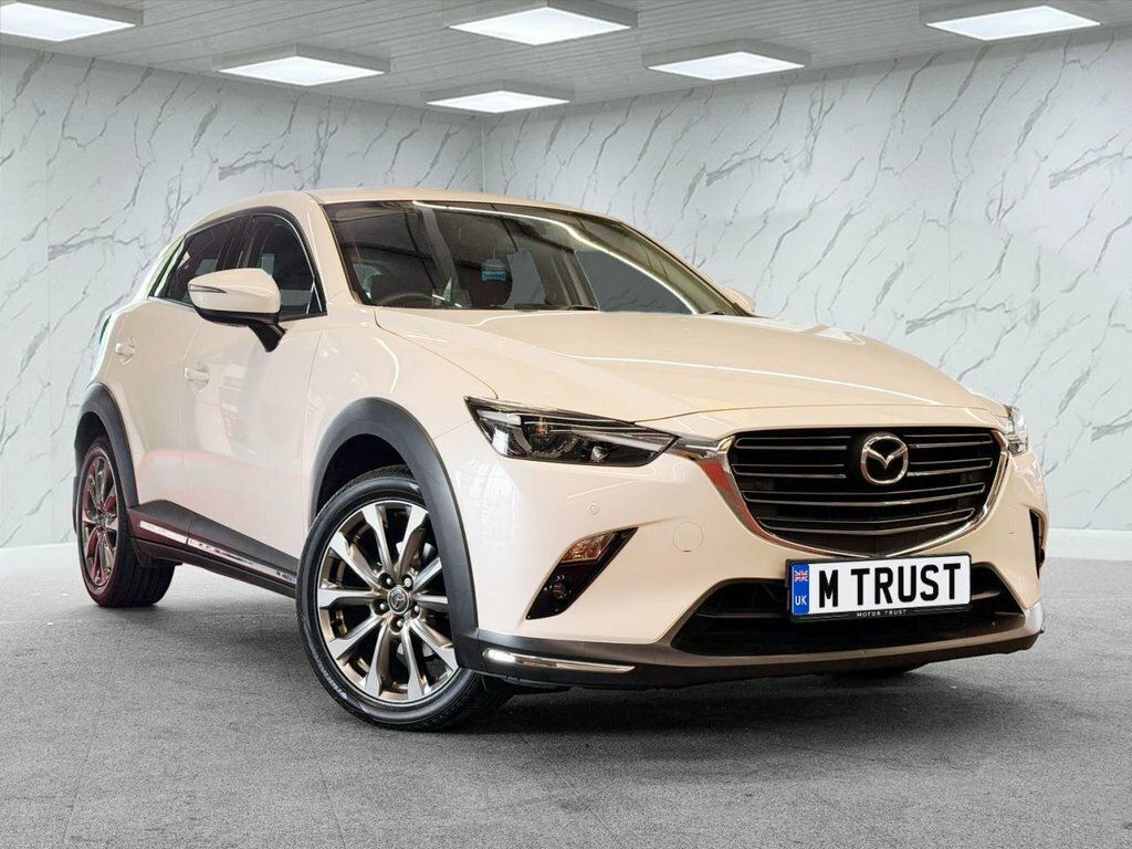 Mazda CX-3 1.8L Sport Nav XHZ2569 White #2