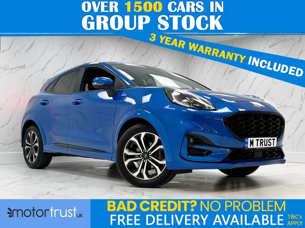 Ford Puma 1L St-line Blue