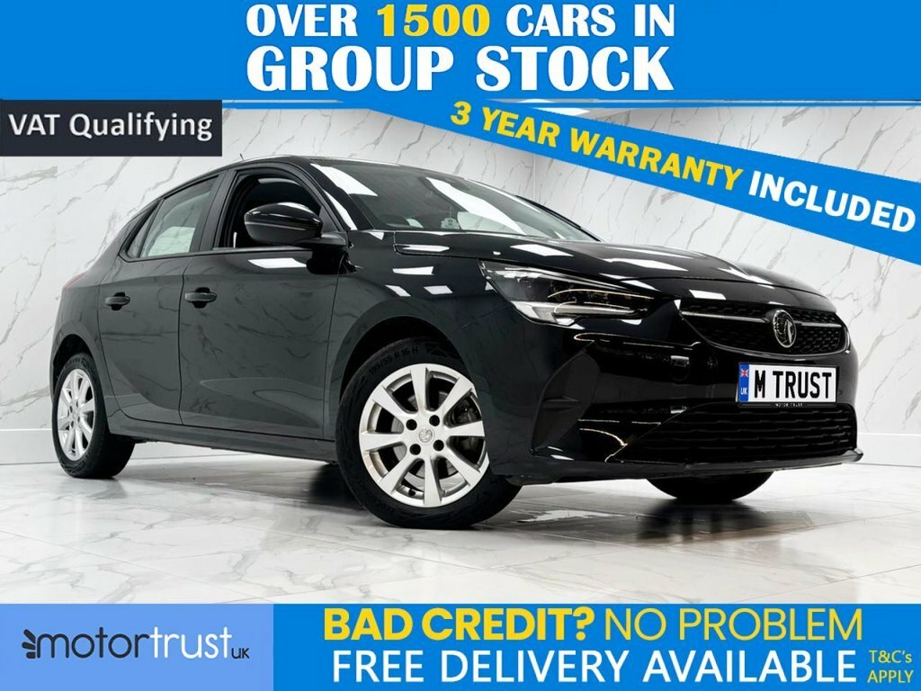 Vauxhall Corsa 1L Design KF23YGW Black