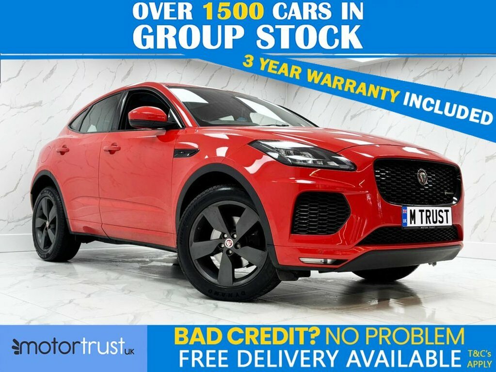 Jaguar E-Pace 2L Chequered Flag Red