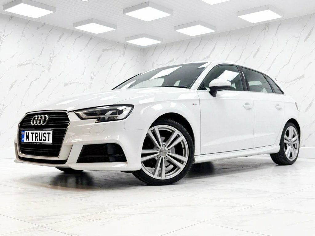 Audi A3 1L S Line WJ69CDU White #4