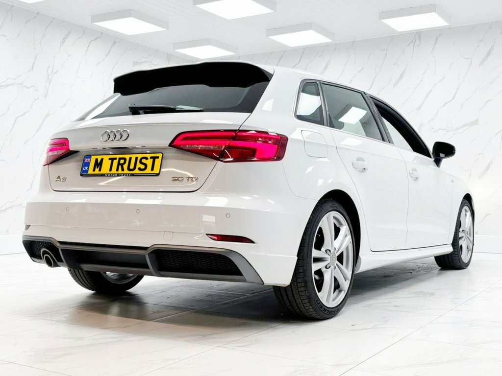 Audi A3 1L S Line WJ69CDU White #6