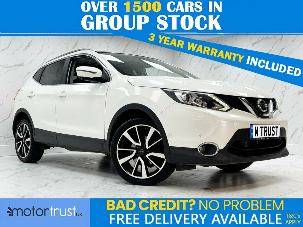 Nissan Qashqai 1.2L Tekna White