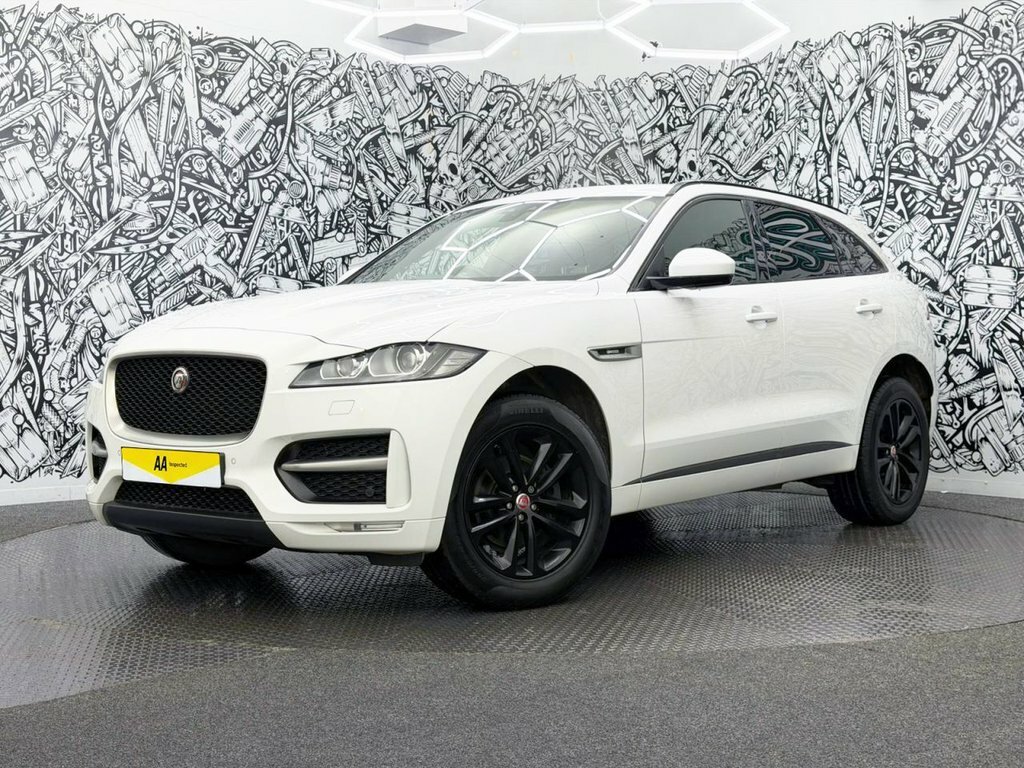 Jaguar F-Pace 2L R-sport White #4