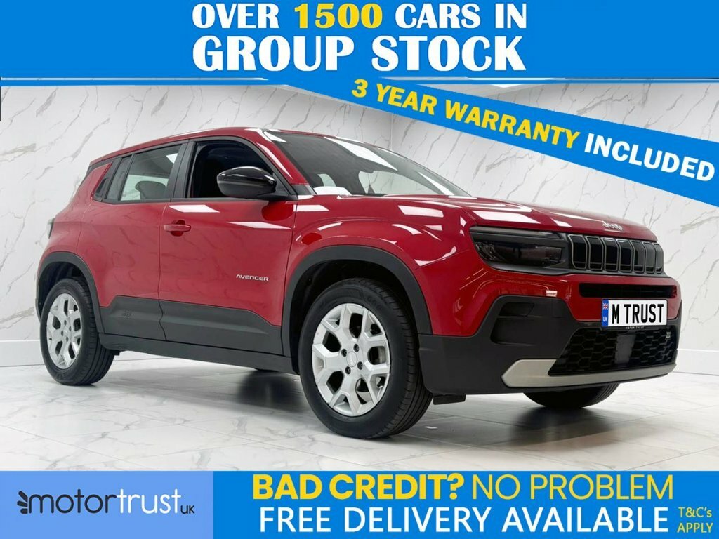 Jeep Avenger 1.2L Altitude Red