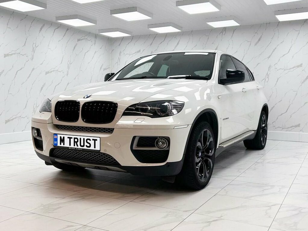 BMW X6 Suv White #4