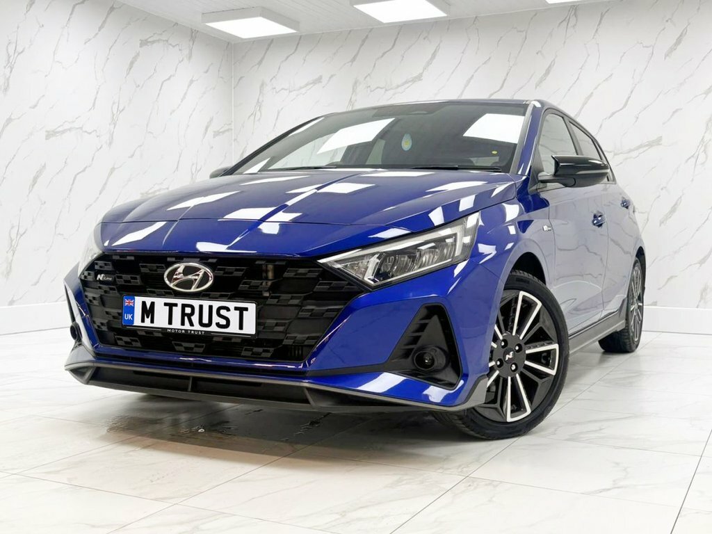 Hyundai I20 1L N Line Blue #4