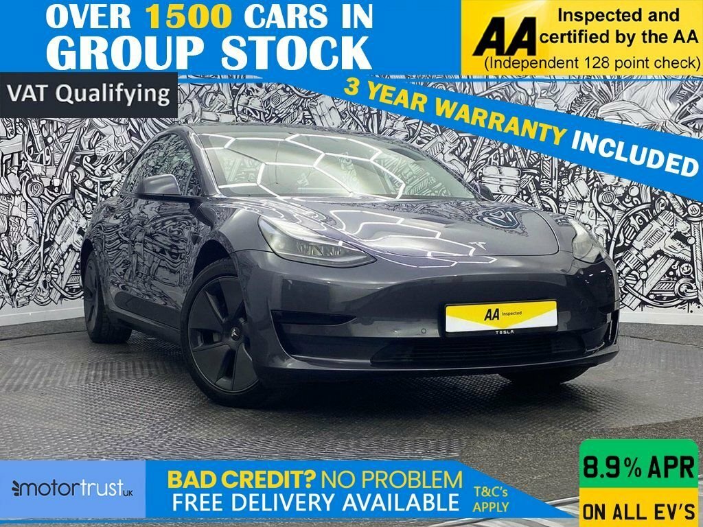 Tesla Model 3 Saloon Grey