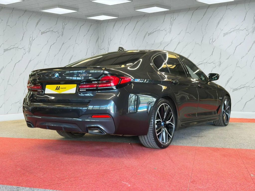 BMW 5 Series Xdrive M Sport Black #7