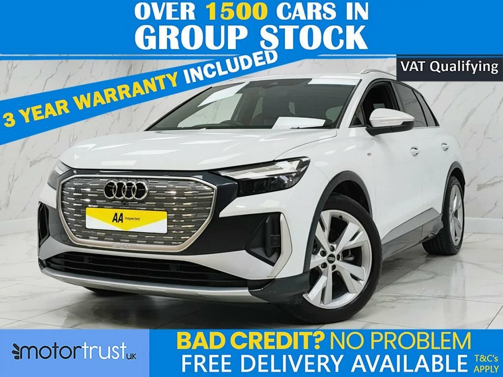 Audi Q4 E Tron Suv White
