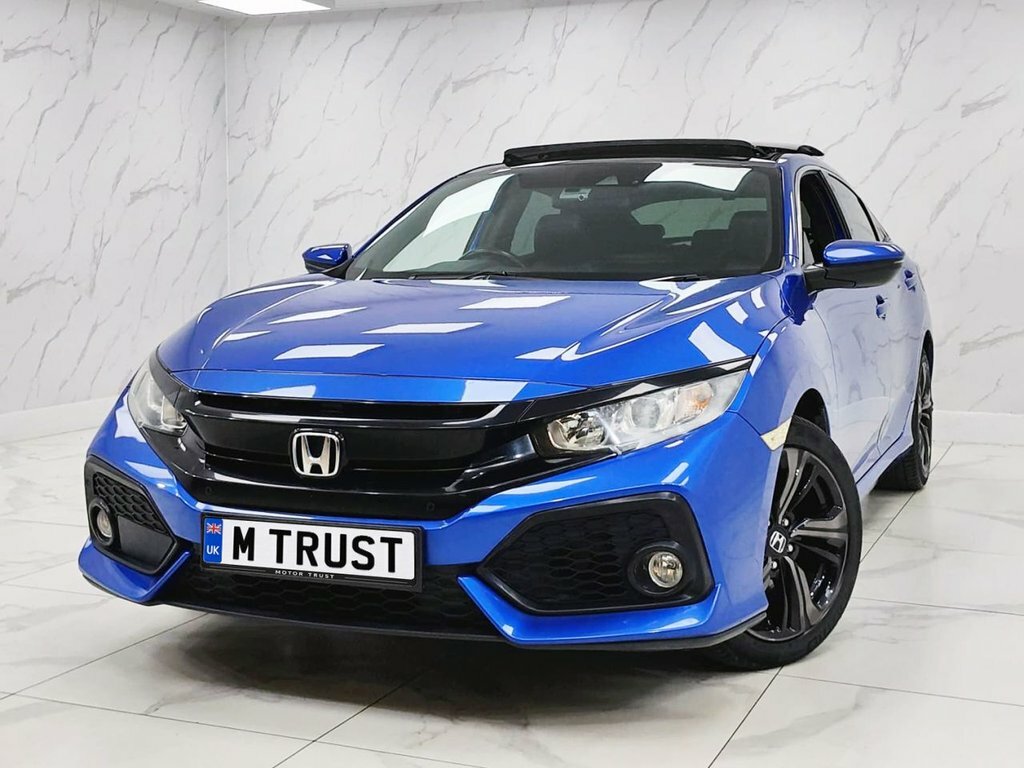 Honda Civic 1L Ex OE68GXO Blue #2