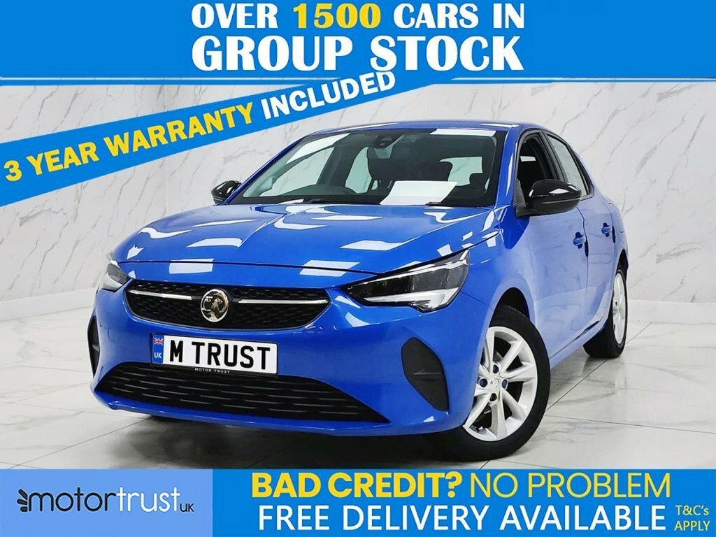 Vauxhall Corsa 1L Se Nav LL70DZN Blue