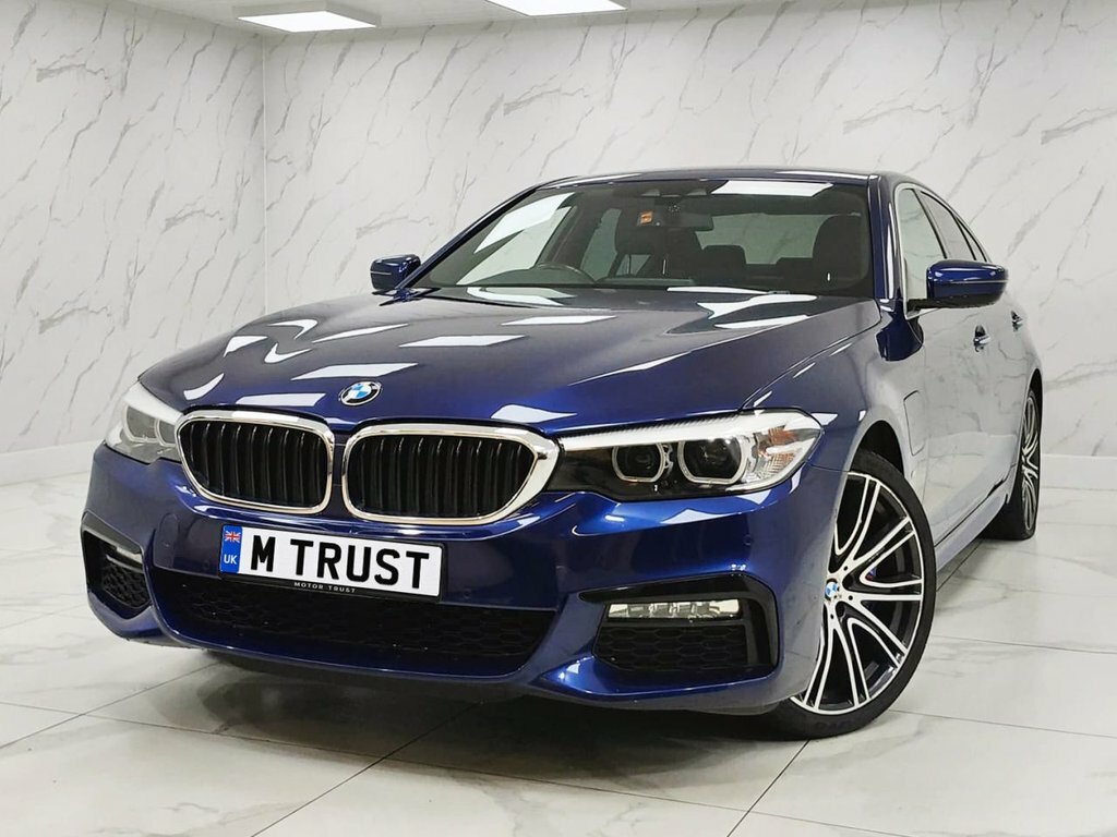 BMW 5 Series 2L M Sport DA18RBZ Blue #2