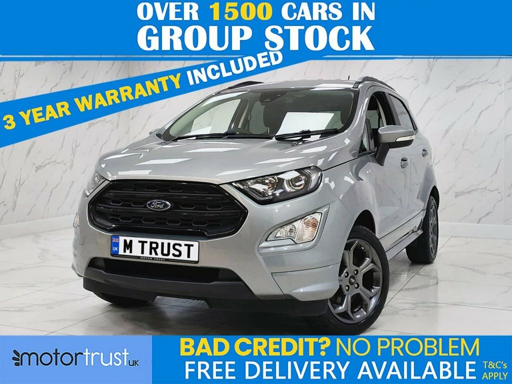 Ford Ecosport 1L St-line Silver