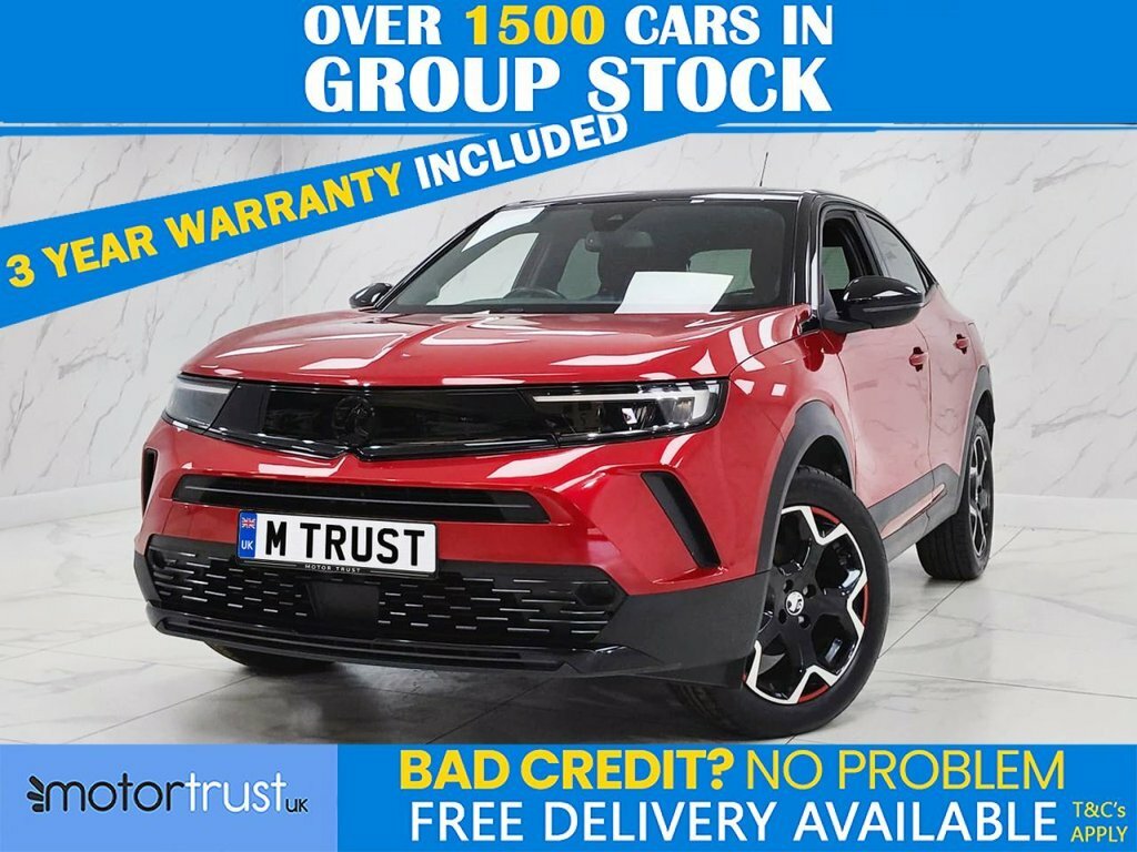 Vauxhall Mokka 1L Gs NU23YBR Red