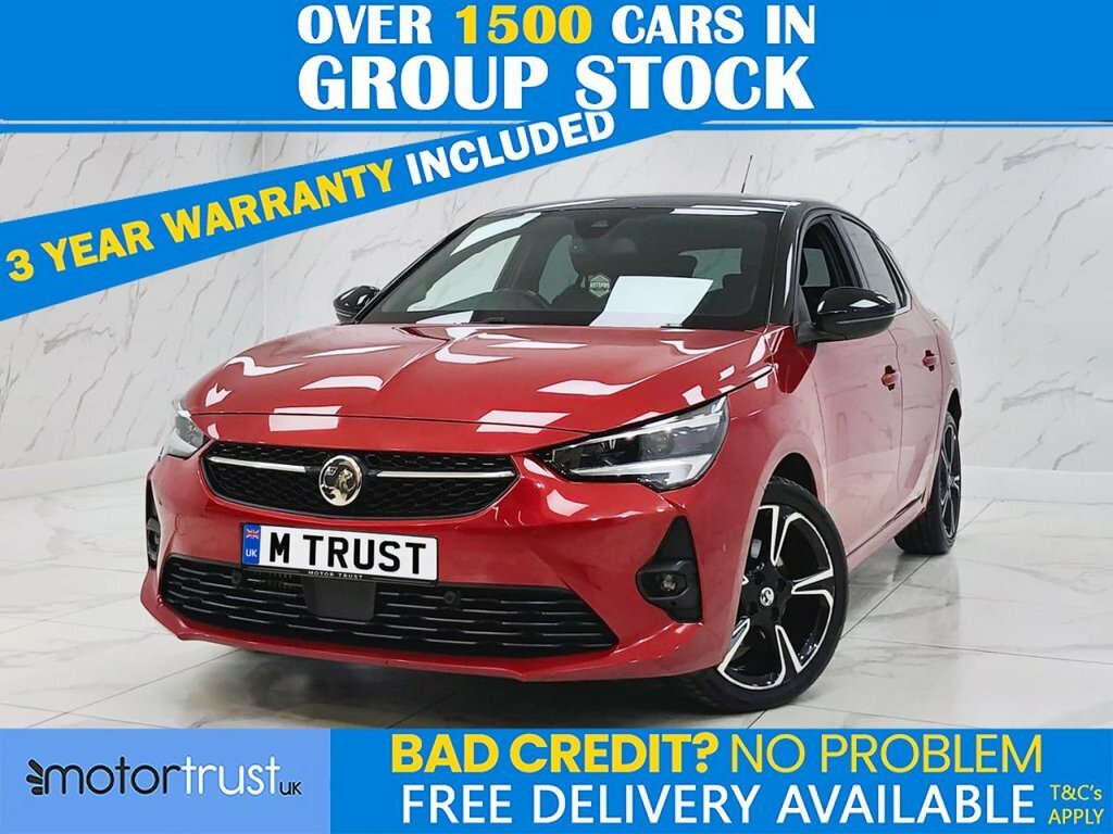 Vauxhall Corsa 1L Ultimate BJ72EZL Red