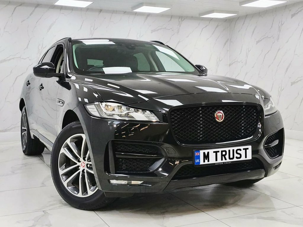 Jaguar F-Pace 2L R-sport HJ19EJF Black #5