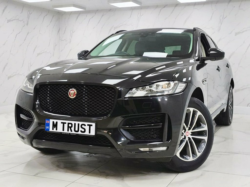 Jaguar F-Pace 2L R-sport HJ19EJF Black #2