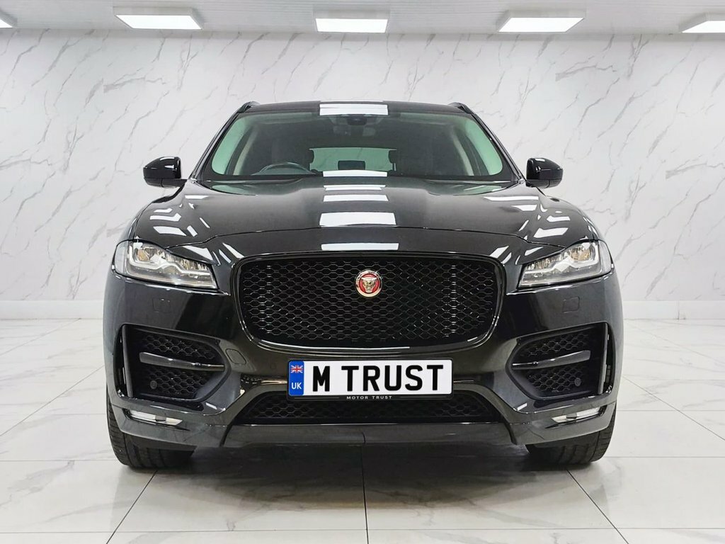 Jaguar F-Pace 2L R-sport HJ19EJF Black #3