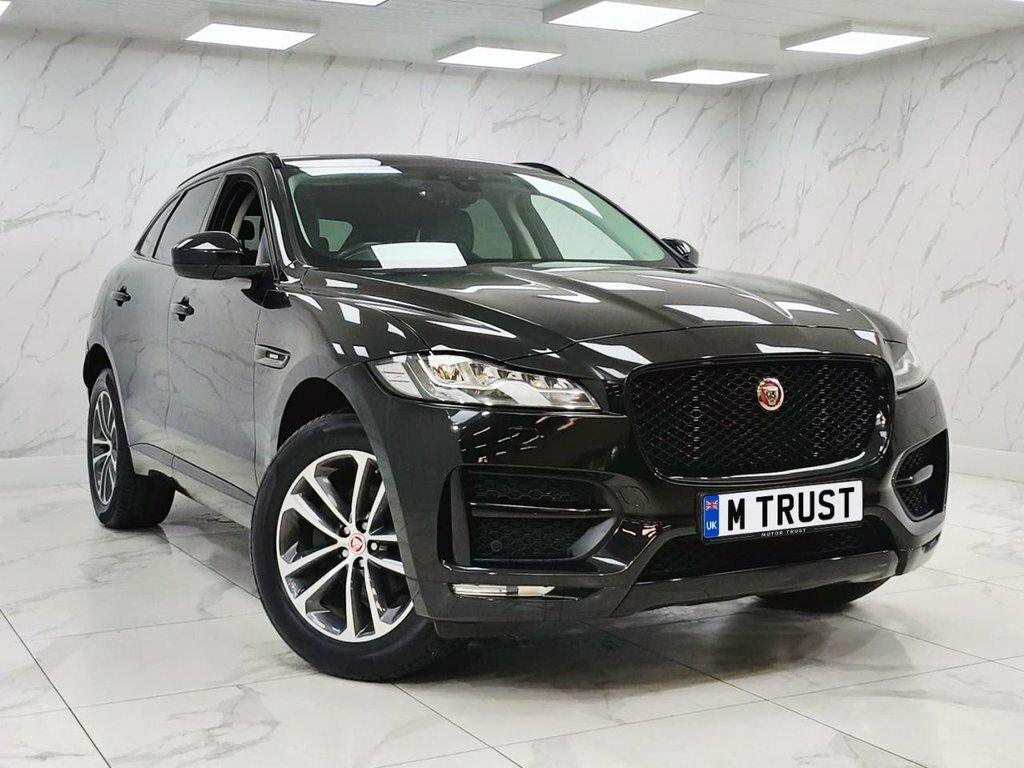 Jaguar F-Pace 2L R-sport HJ19EJF Black #4