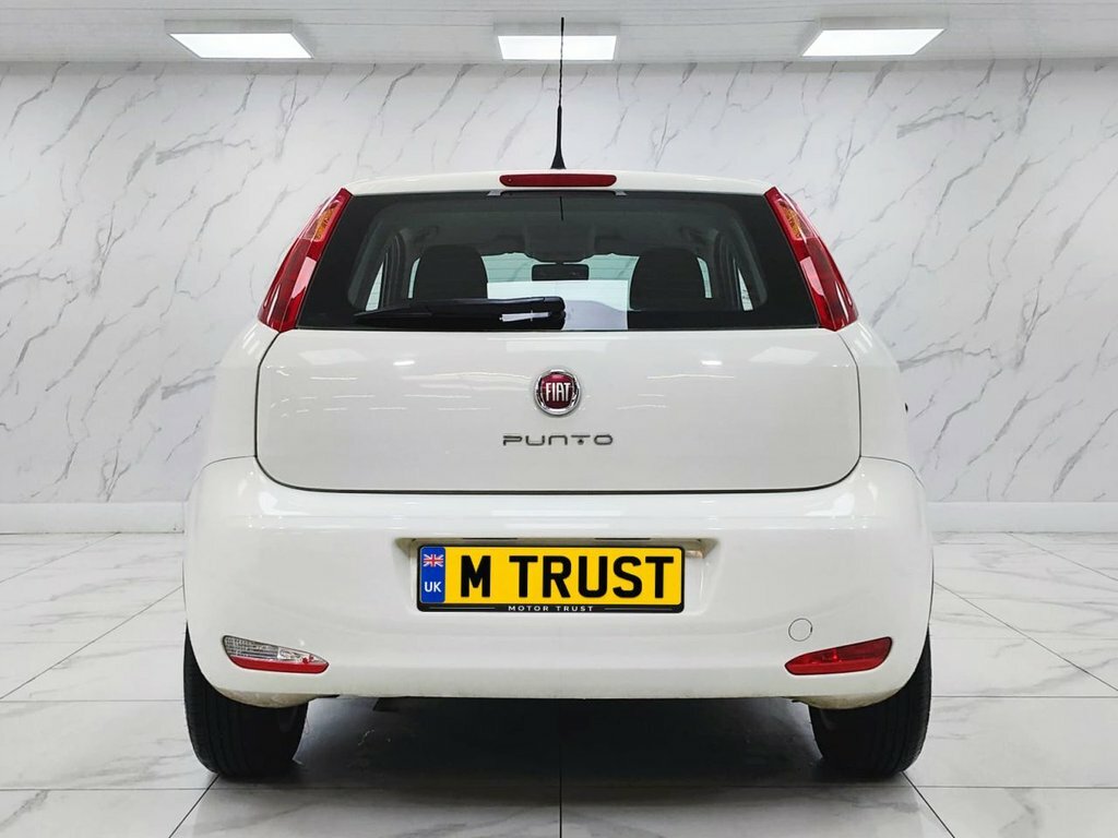 Fiat Punto 1.2 Pop Hatchback Euro 6 69 Bhp White #8