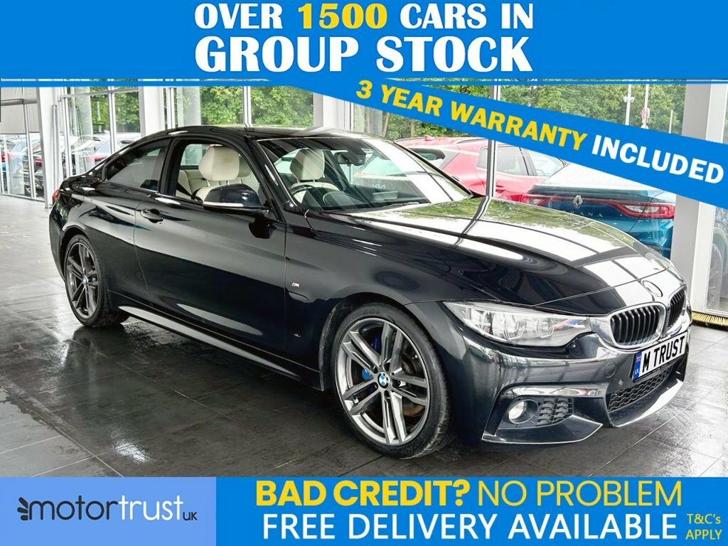 BMW 4 Series Gran Coupe 2L M Sport Black