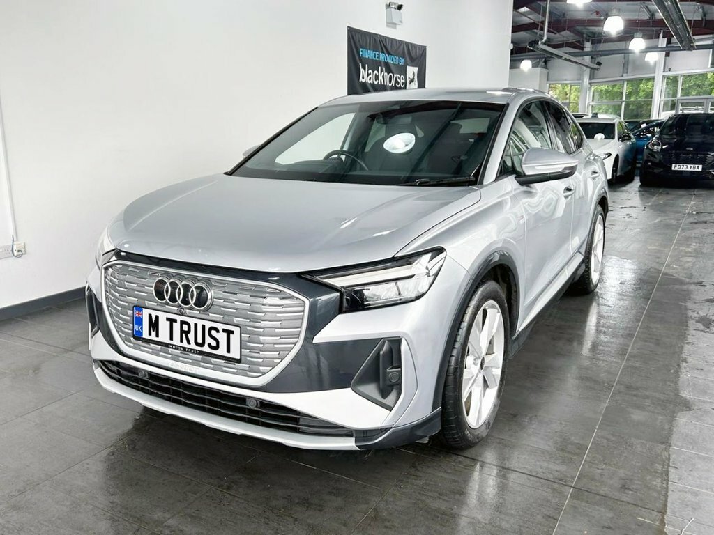 Audi Q4 E Tron Suv WF23OFL Silver #4